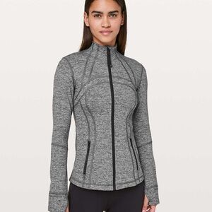 Lululemon Define Jacket Heathered Black Size 6